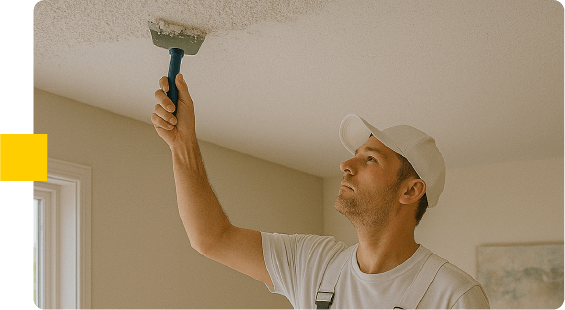 Popcorn Ceiling Removal